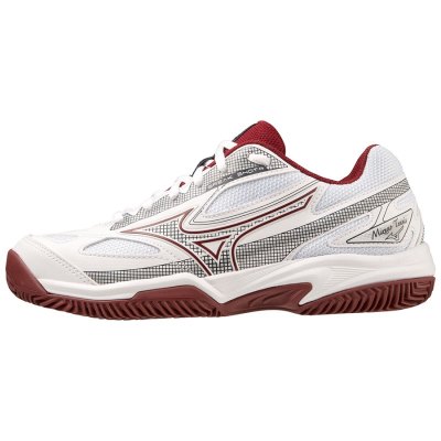 Zapatos Mizuno Break Shot 4 CC Mujer Blancos / Vino - Chile M397OWBVFD